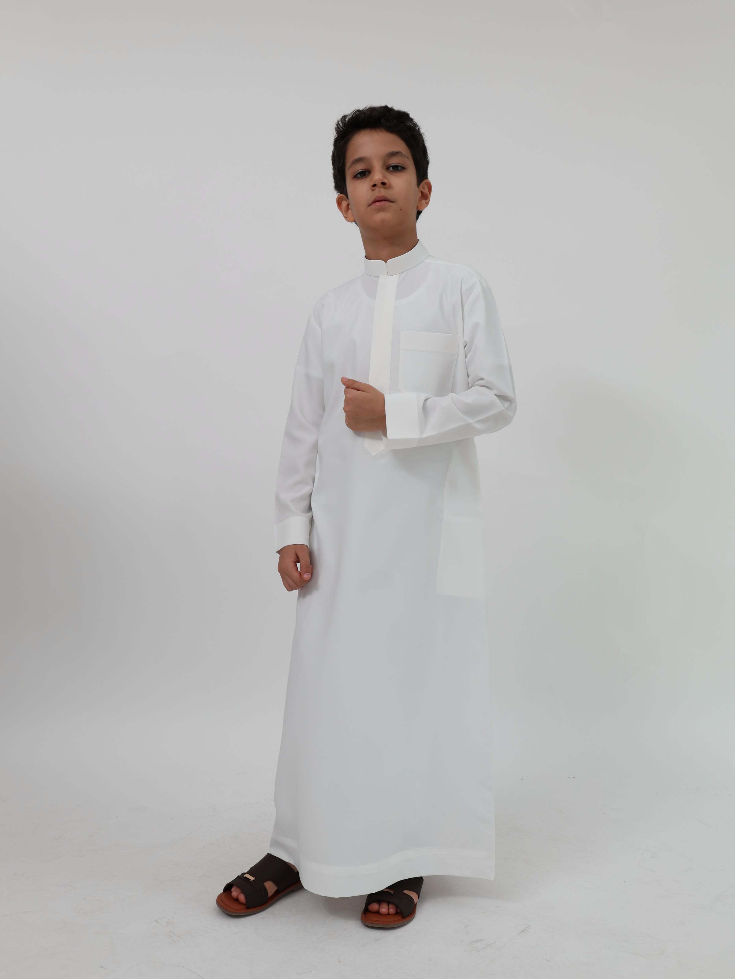 Cream Kuwaiti Kandura image 2