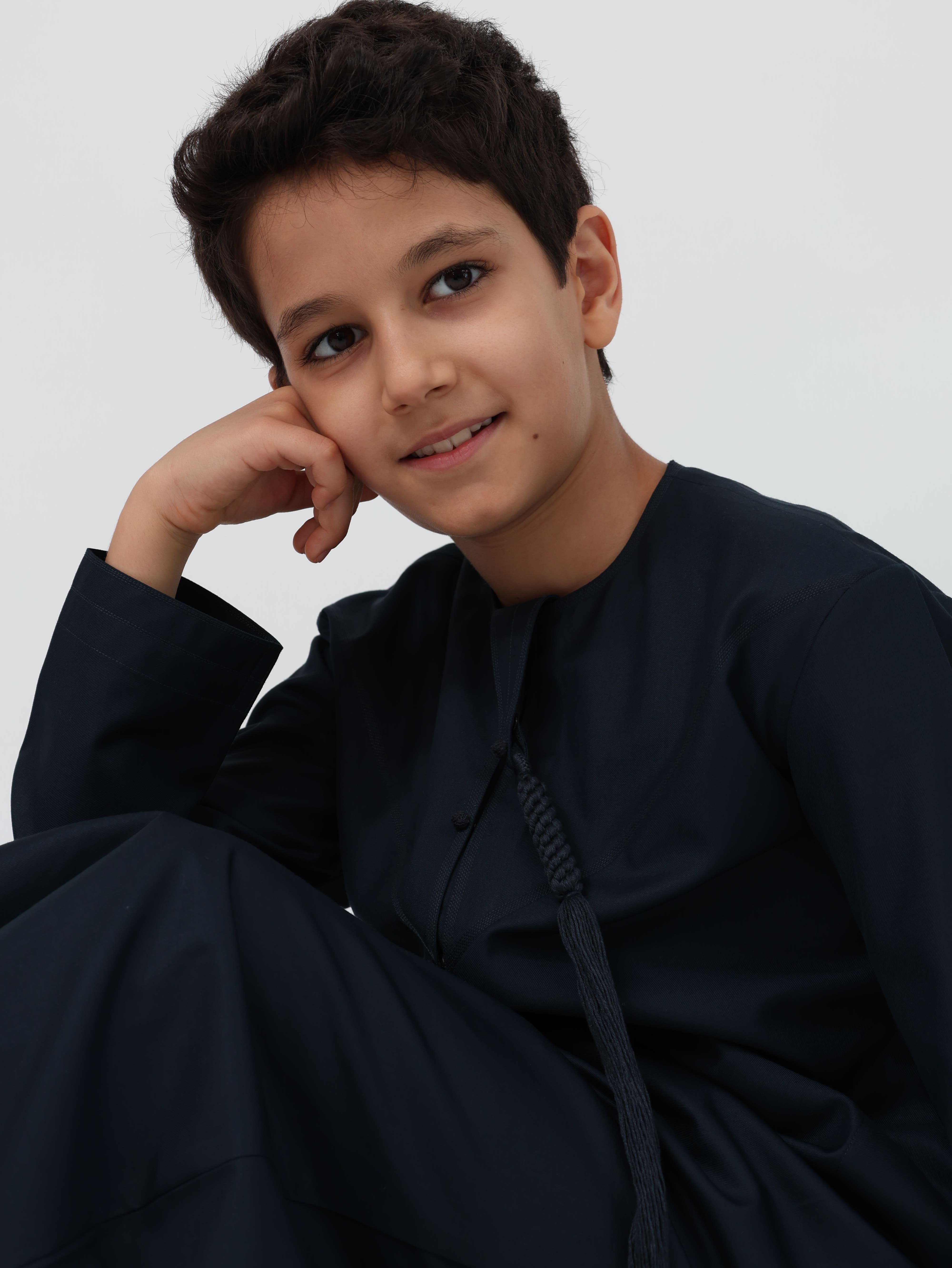 Emirati Kandura Navy Blue image 2