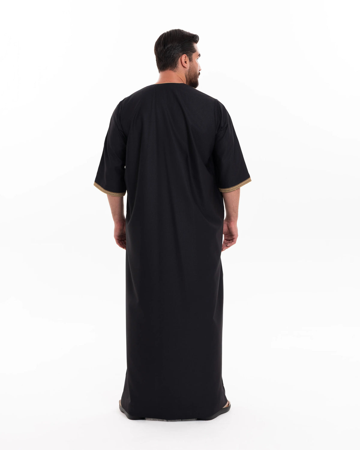 Casablanca Moroccan Thobe Black