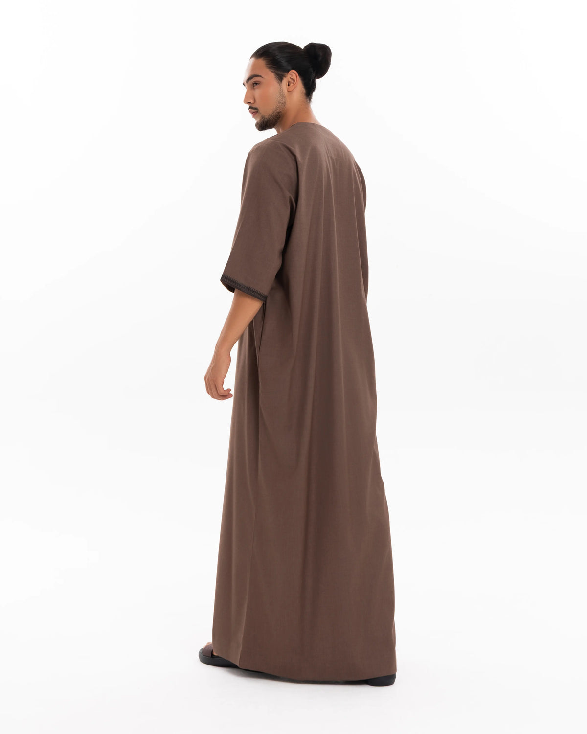Casablanca Moroccan Thobe Brown
