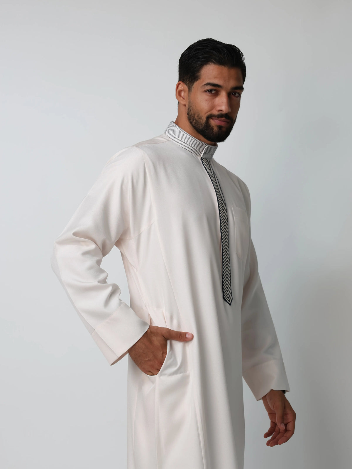 Cream Kuwaiti Kandura