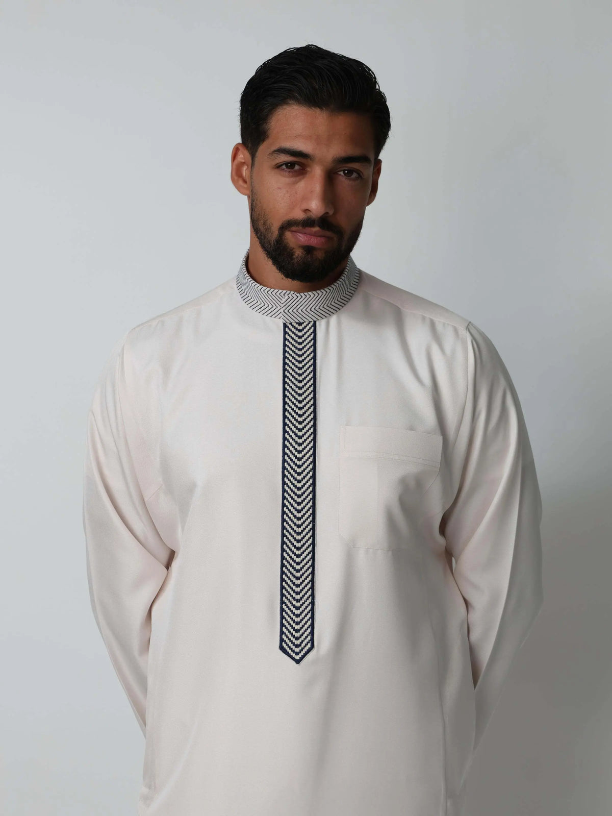 Cream Kuwaiti Kandura