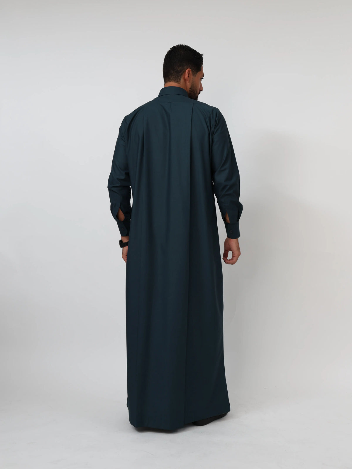 Dark Pine Green Qatari Kandura