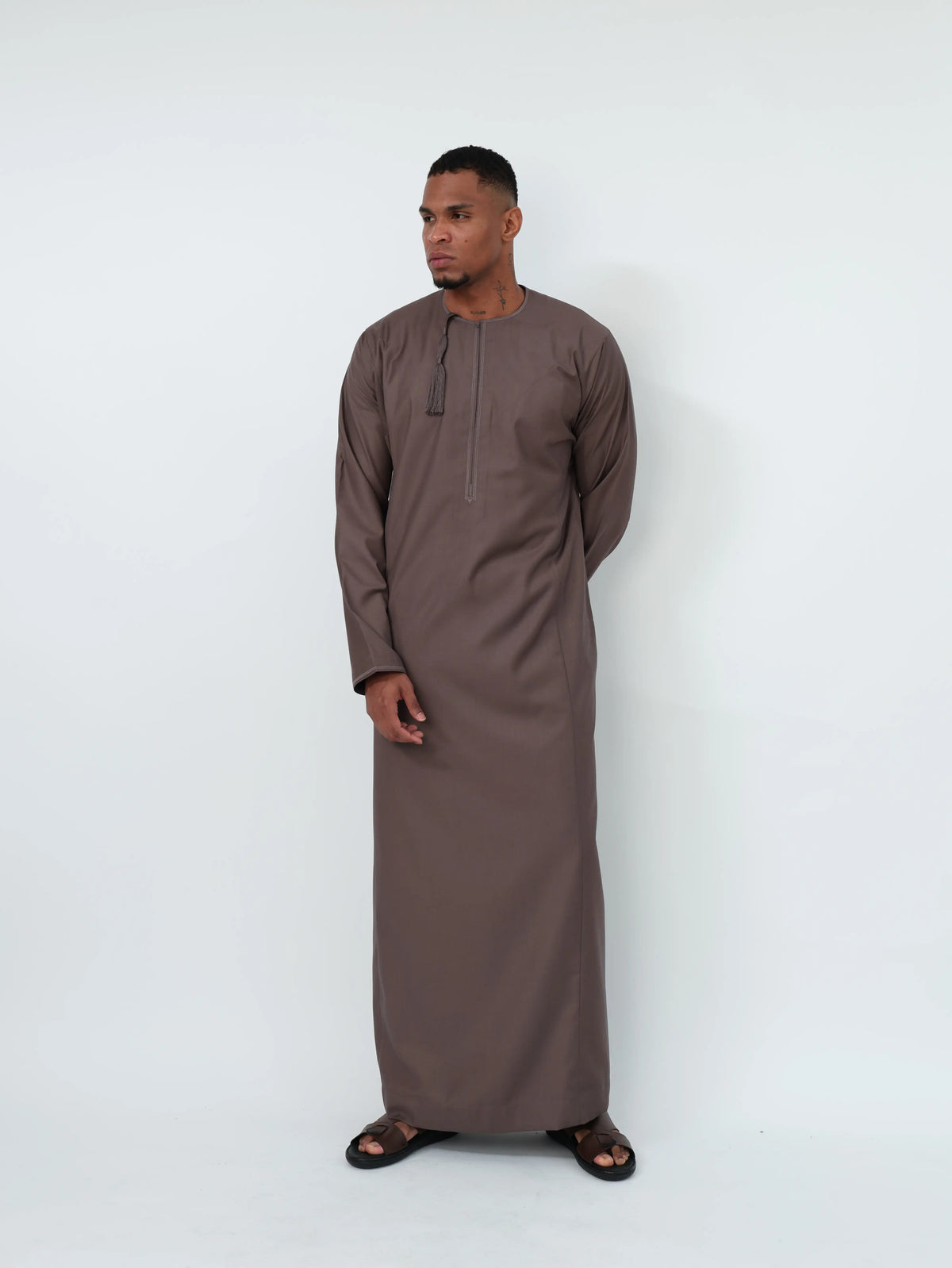 Earth Brown Omani Kandura
