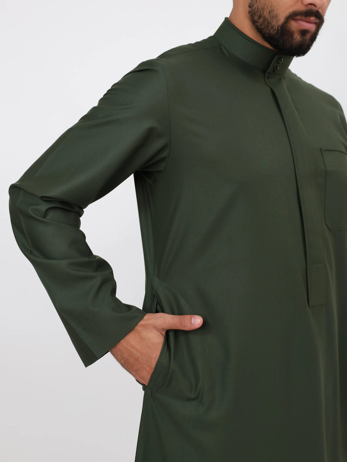 Forest Green Kuwaiti Kandura