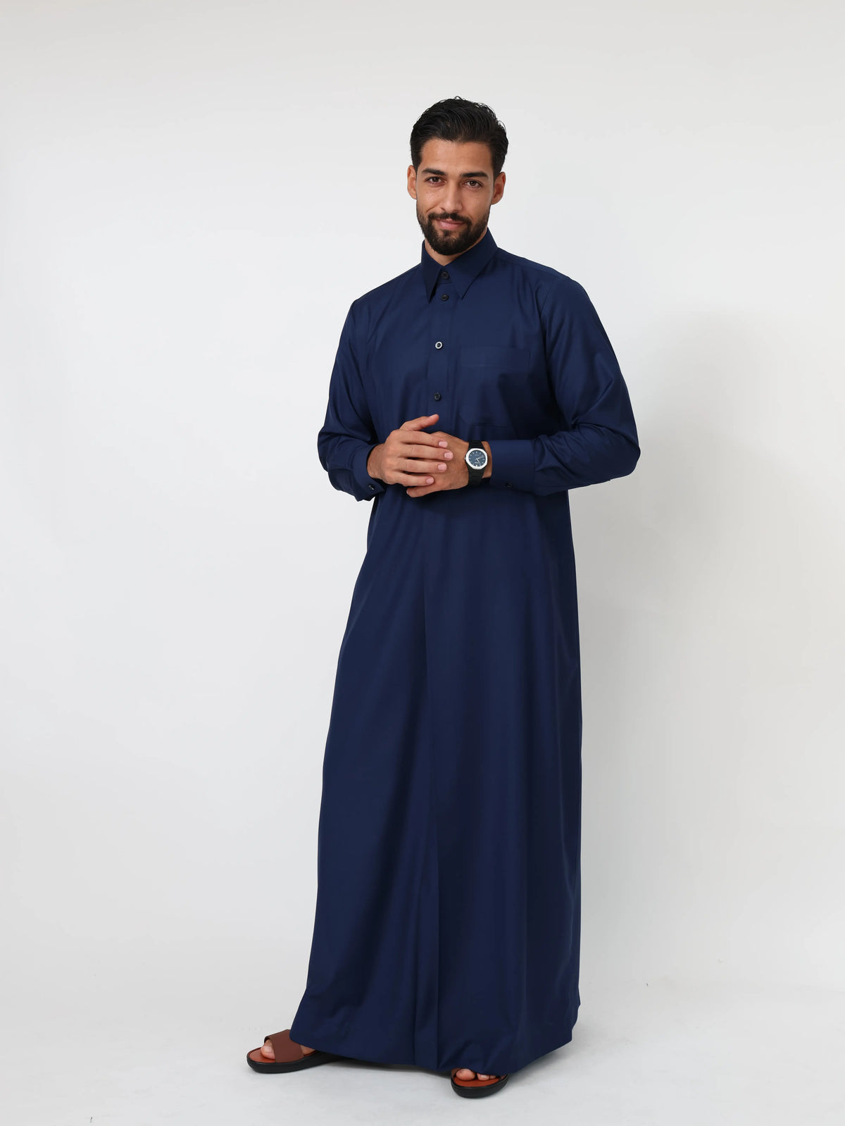 Qatari Kandura Navy Blue
