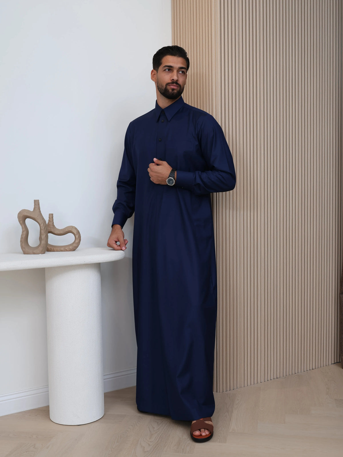 Qatari Kandura Navy Blue