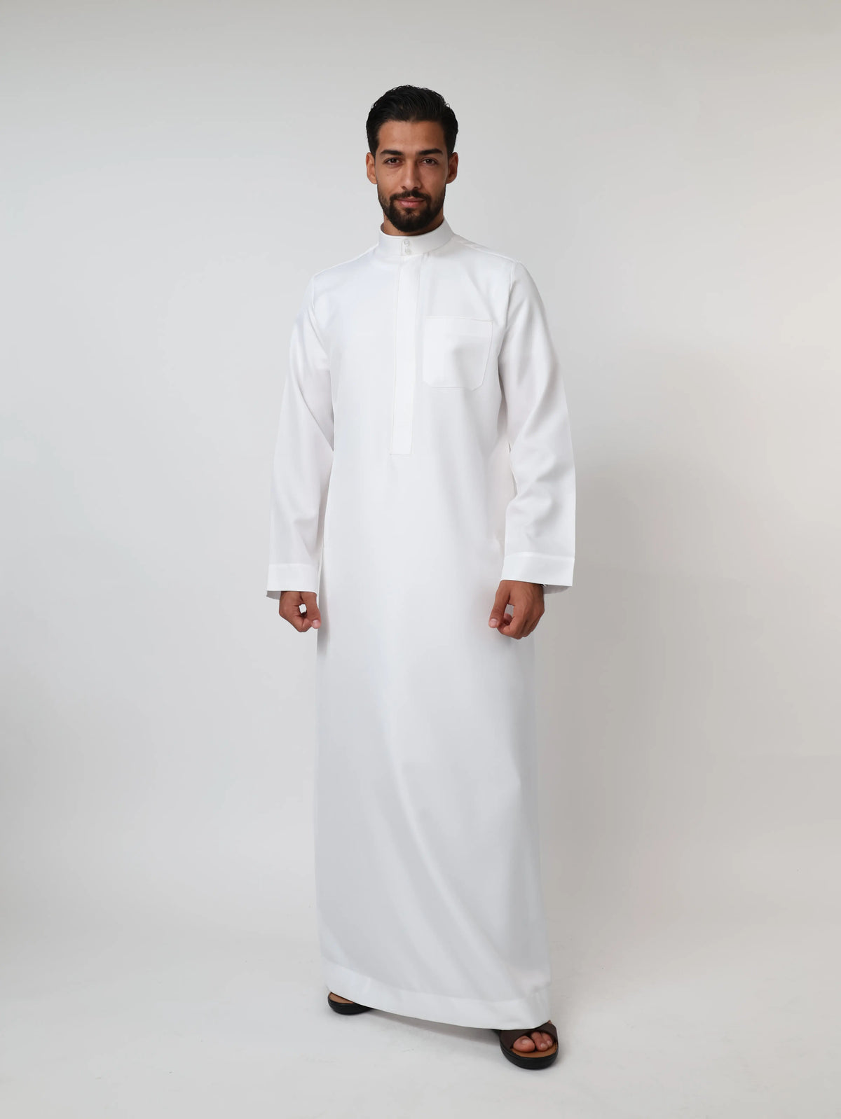 White Kuwaiti Kandura