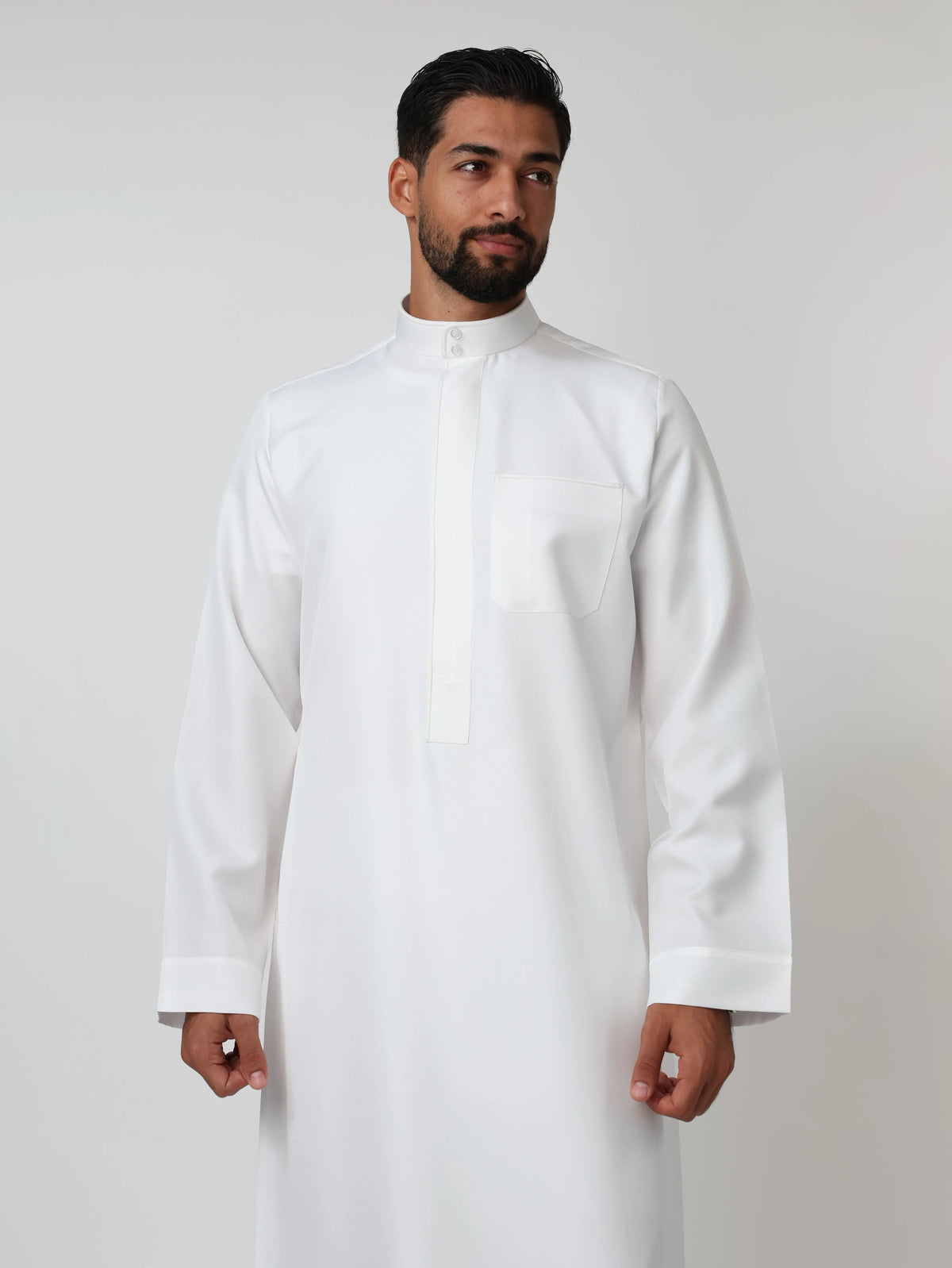 White Kuwaiti Kandura