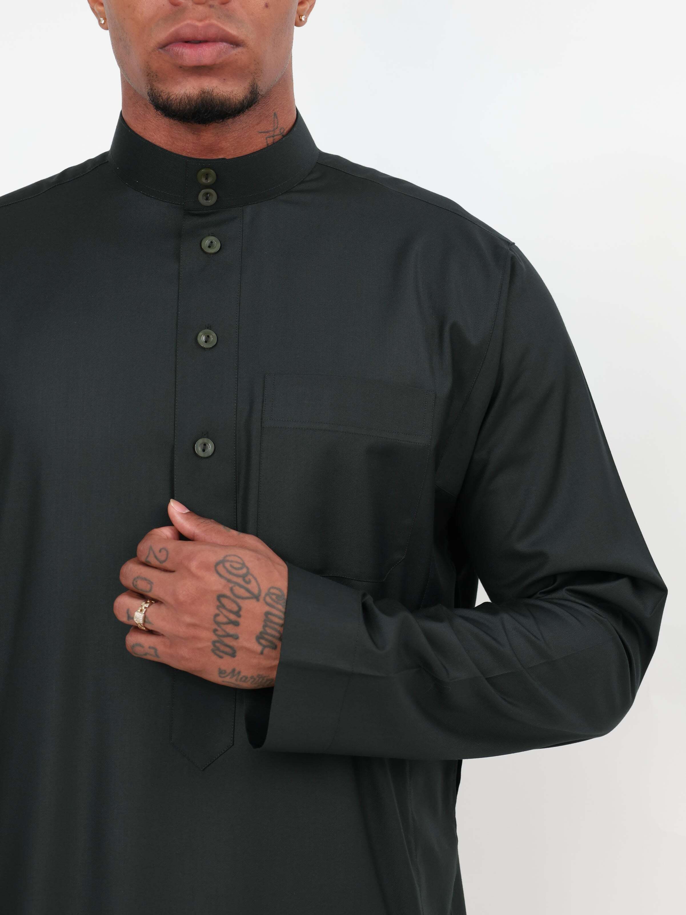 Dark Green Bukhari Kandurah image 7