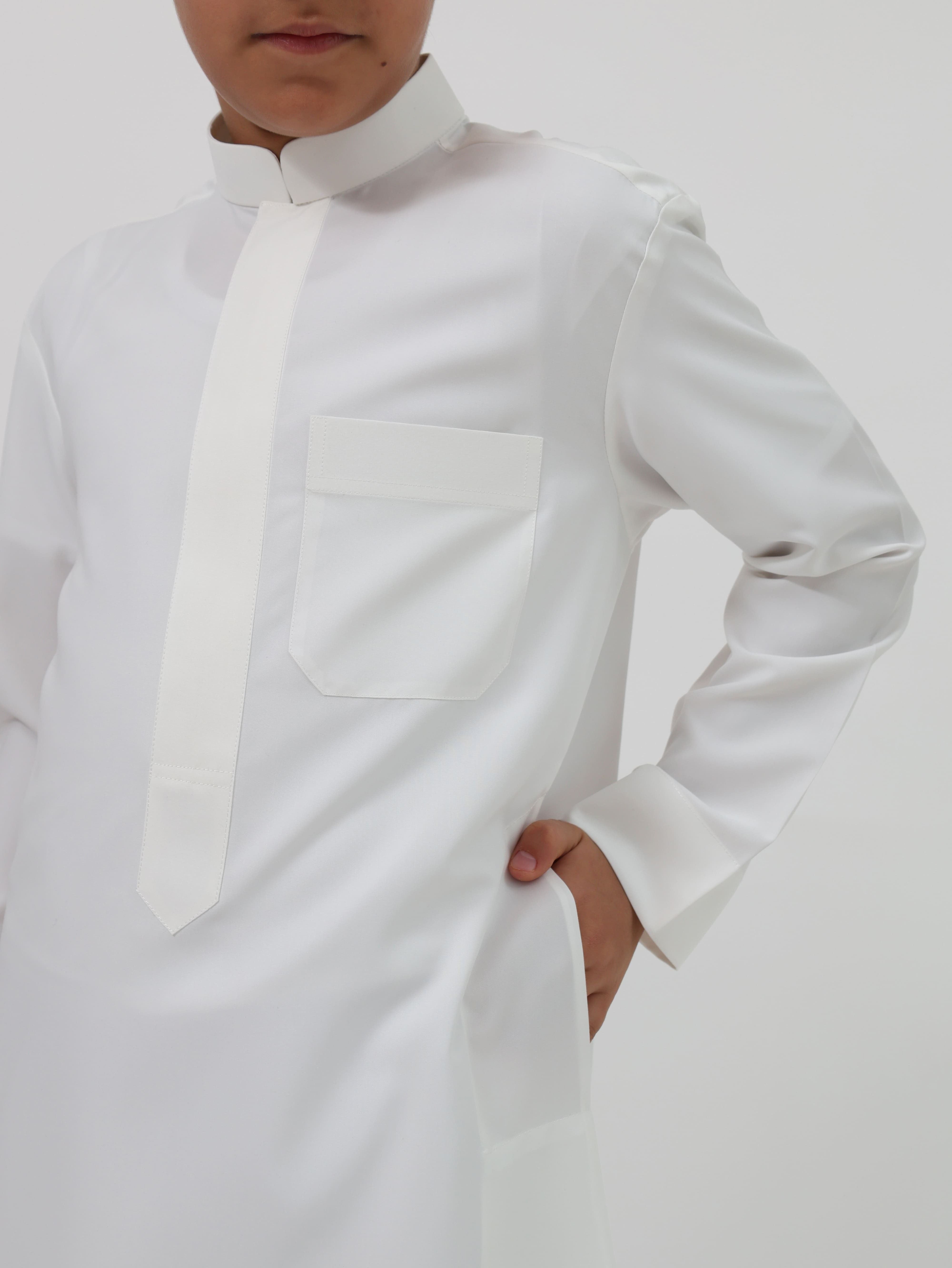 Cream Kuwaiti Kandura image 3