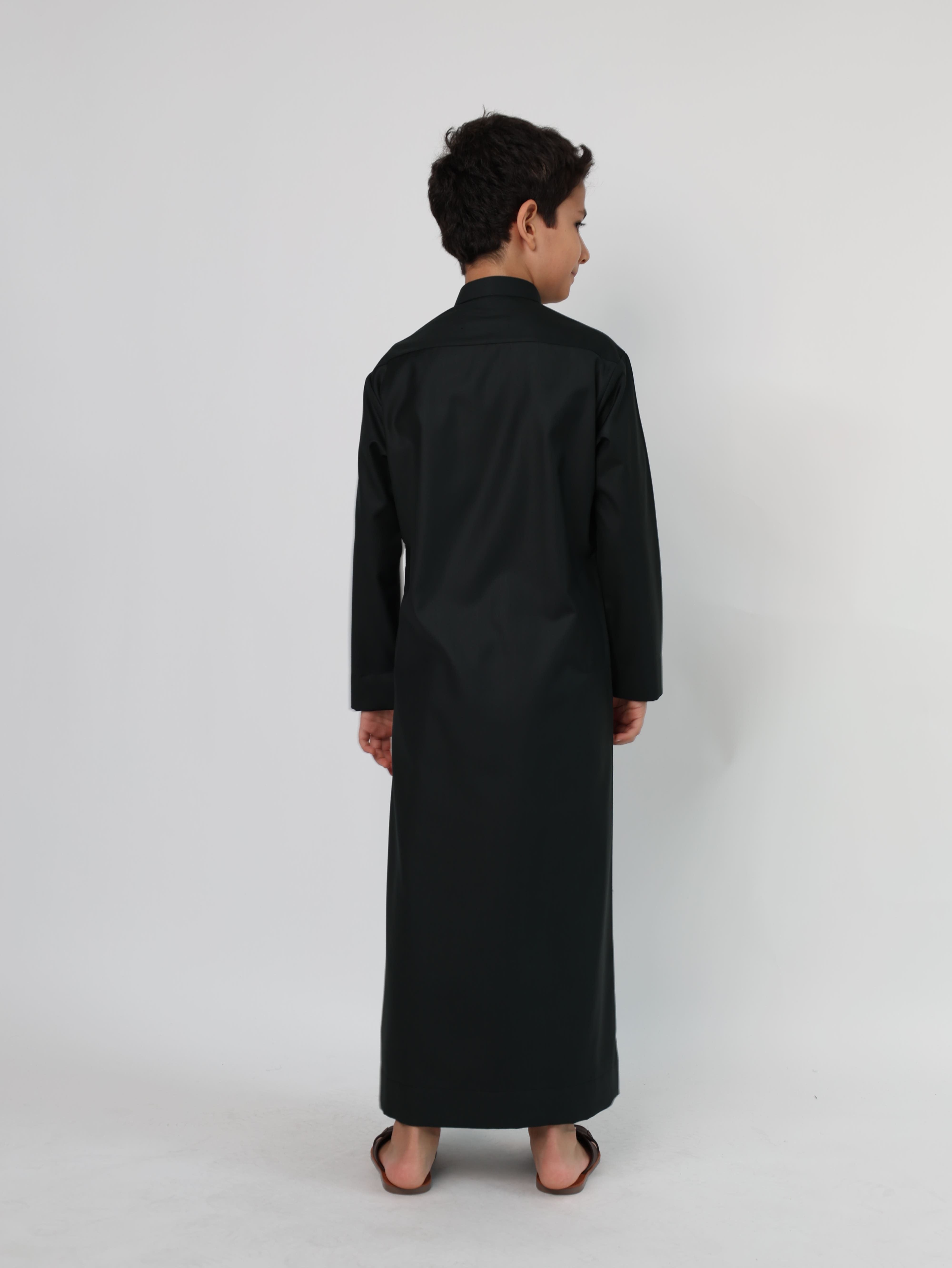 Dark Green Kuwaiti Kandura image 3