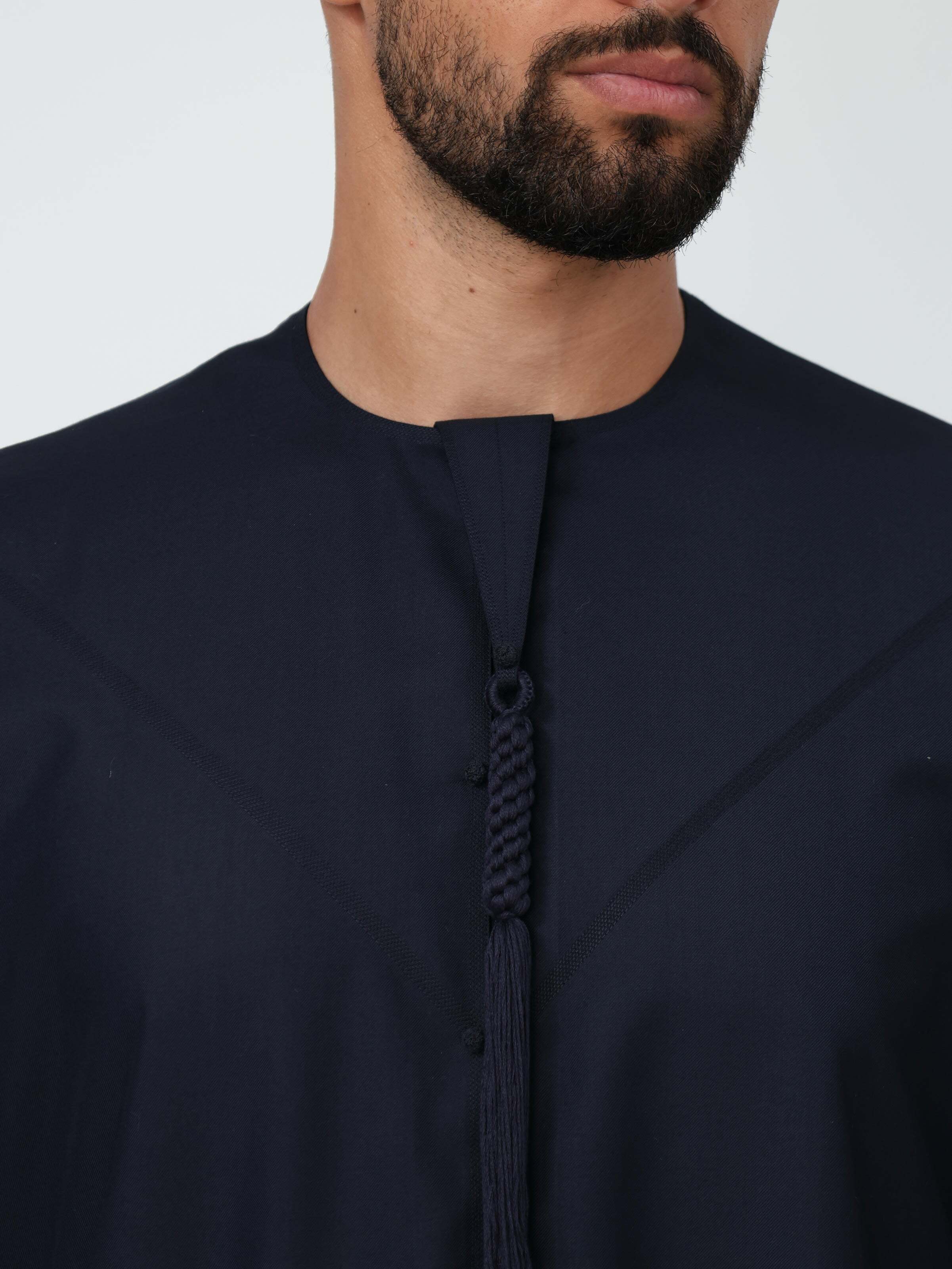Emirati Kandura Navy Blue image 7