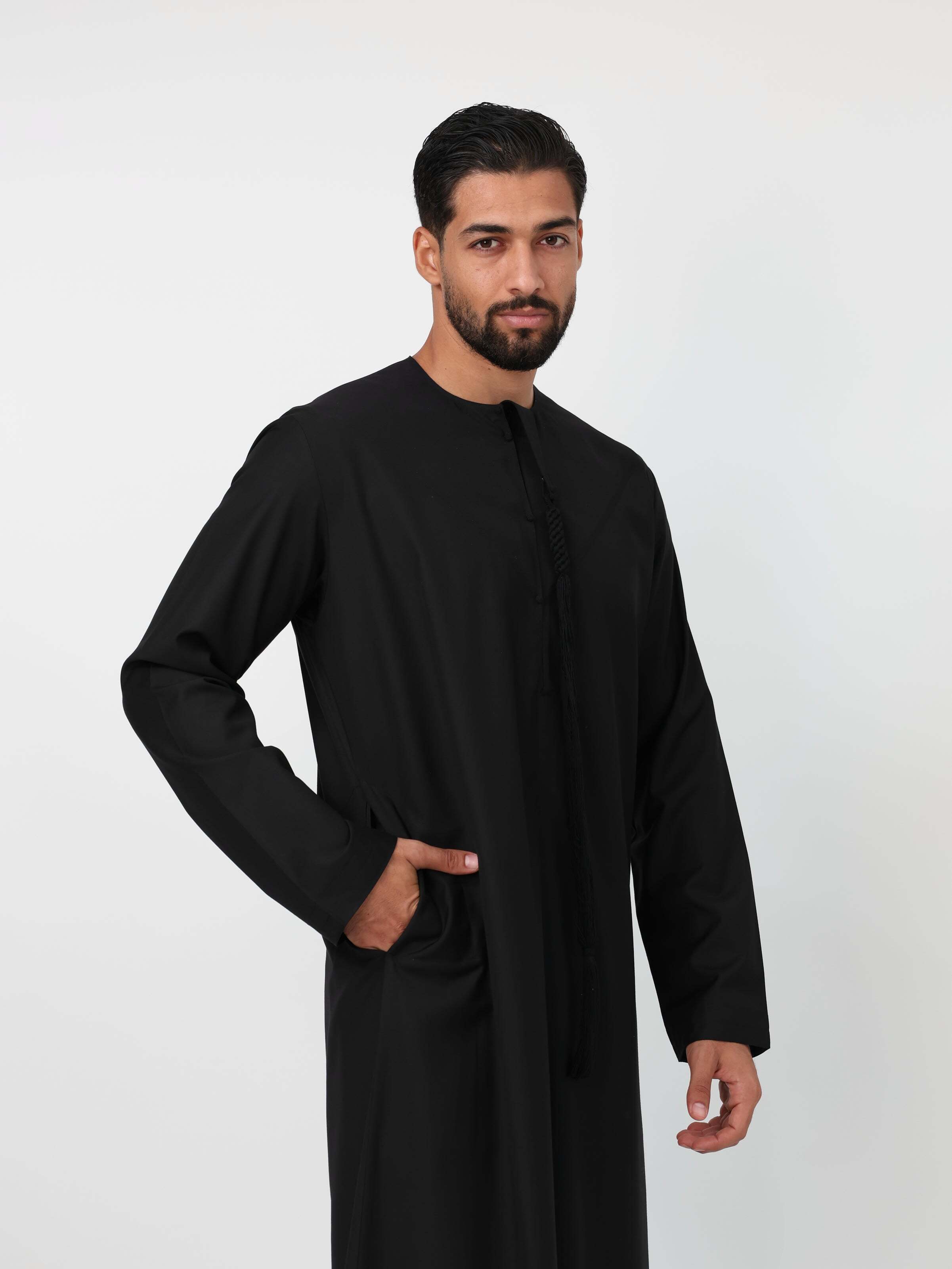 Emirati Kandura Black image 4