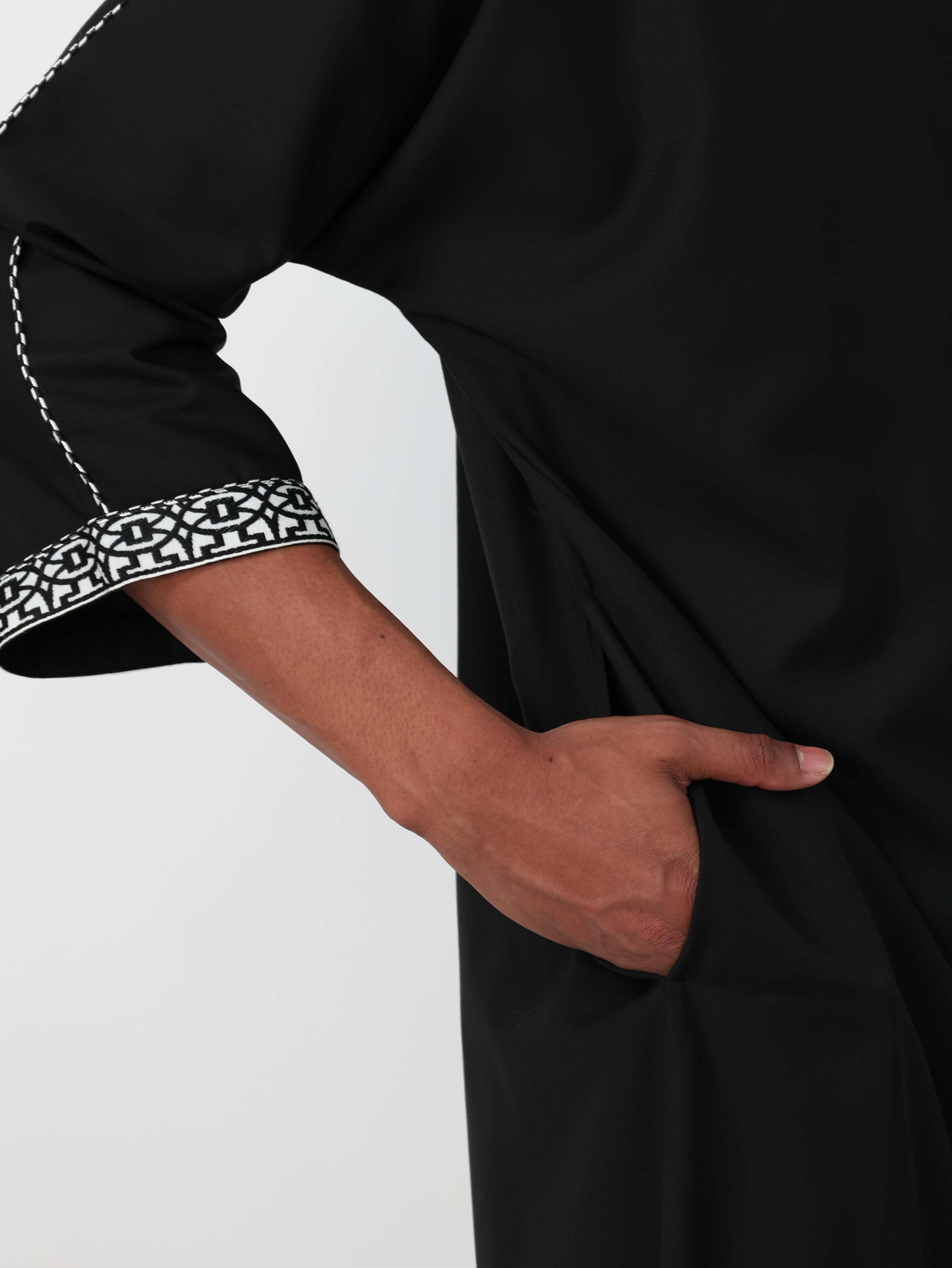 Onyx Moroccan Thobe image 7