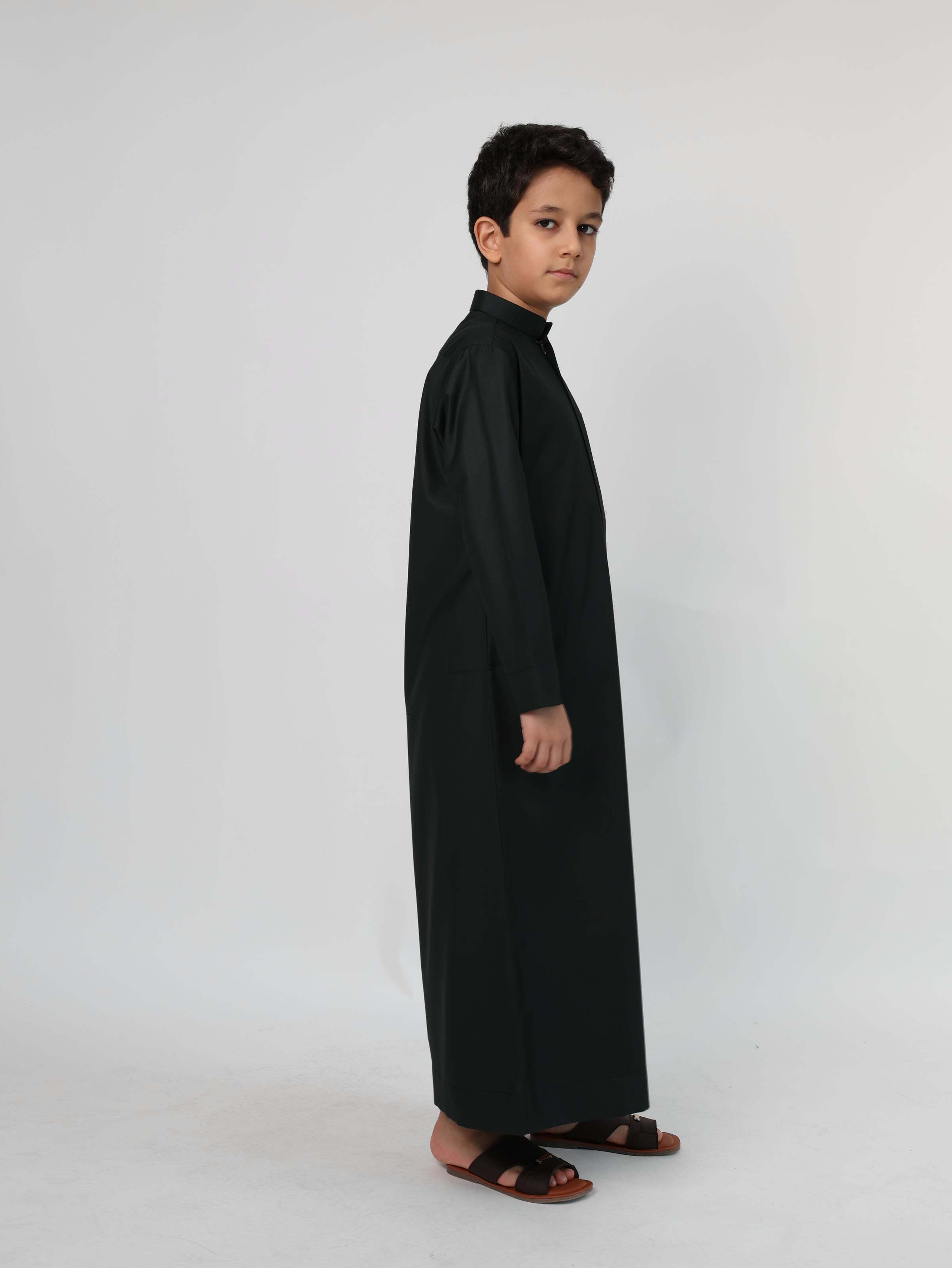 Dark Green Kuwaiti Kandura image 4