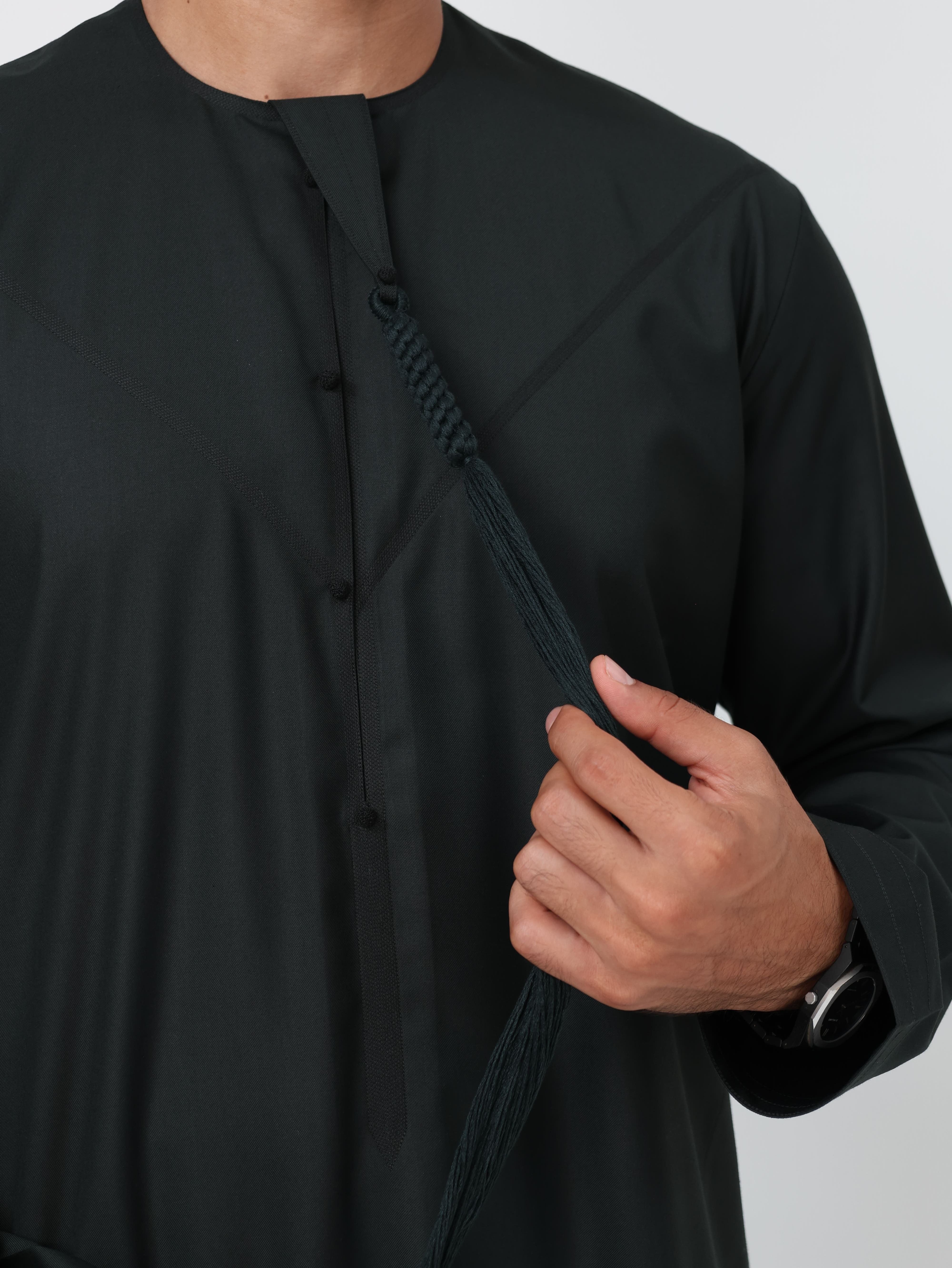 Emirati Kandura Dark Green image 3