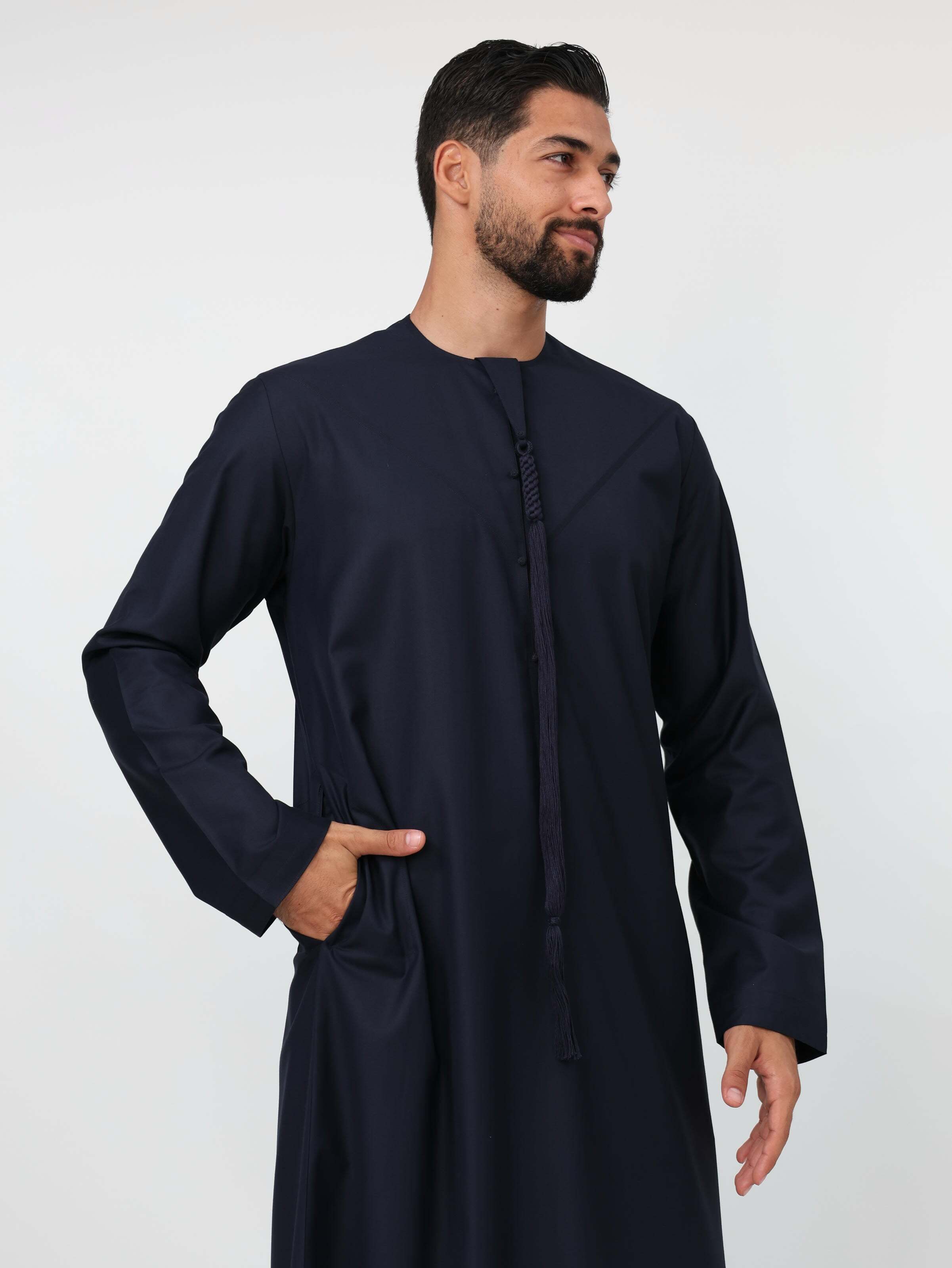 Emirati Kandura Navy Blue image 2